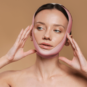 V-Line – Face lifting belt rose Voir rubrique tuto