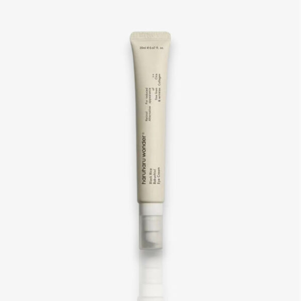 Haruharu Wonder Crème Contour des Yeux Riz Noir et Bakuchiol, crème apaisante et anti-âge pour le contour des yeux, combinant l'extrait de riz noir et le bakuchiol pour réduire les cernes et les rides.