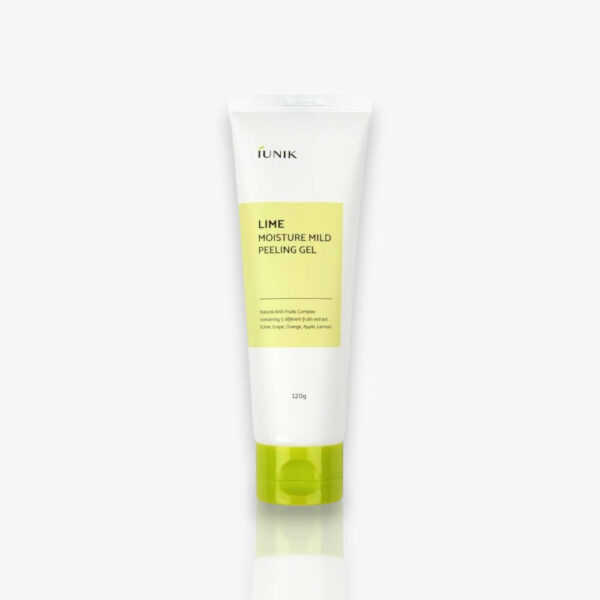 Gel exfoliant doux IUNIK Lime Moisture - Peeling délicat pour une peau éclatante