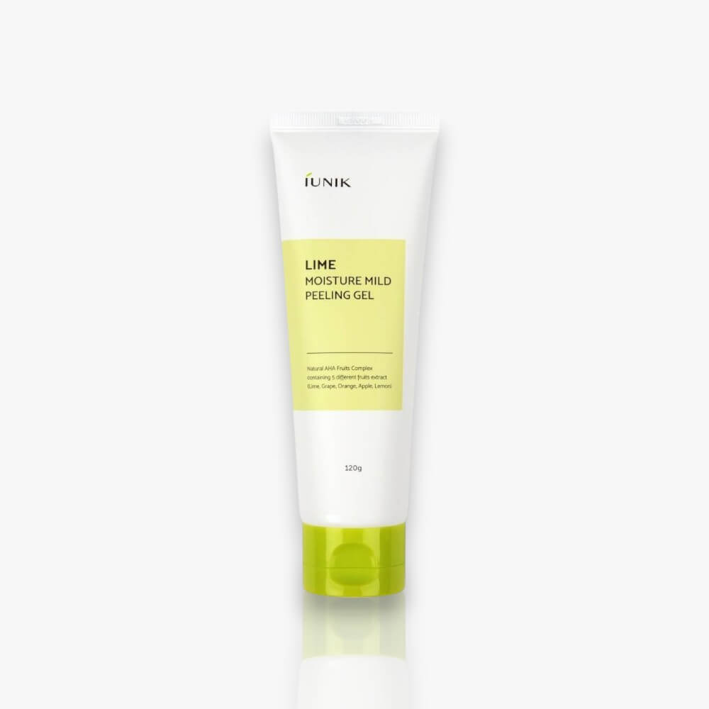 Gel exfoliant doux IUNIK Lime Moisture - Peeling délicat pour une peau éclatante
