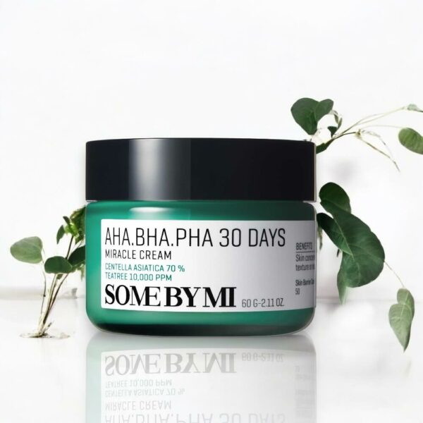 Some By Mi AHA BHA PHA 30 Days Miracle Cream – Soin hydratant et purifiant pour une peau éclatante visuel