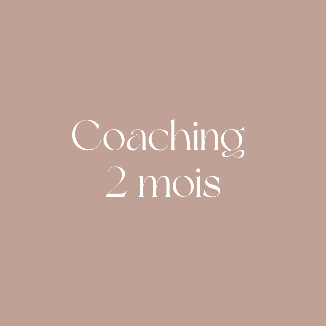 Coaching 2 mois