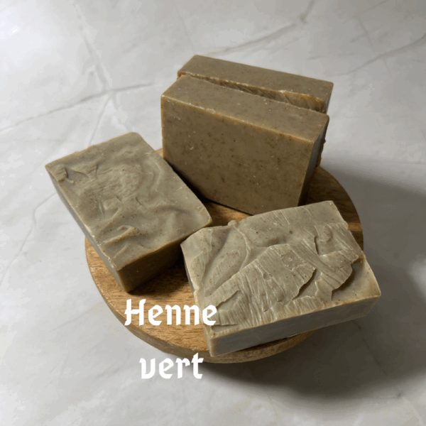 Savon au Henné Noir/Vert145gr – Image 3