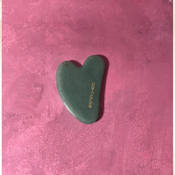 Guasha  en jade massage facial