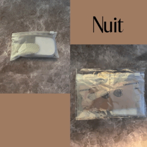 V-Line – Face lifting belt rose/gris pour la nuit