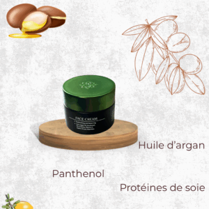 Crème de jour visage Aloe Vera contre les peaux irritées- 50 ml