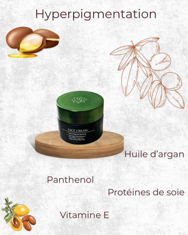 Crème de jour visage Aloe Vera contre les peaux irritées- 50 ml – Image 2