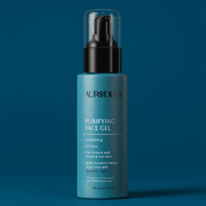 🌿Gel visage purifiant à l’Acide salicylique – Pour les peaux impures et à tendance acnéique Aurodhea