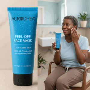 Masque visage Peel-off pour les peaux 75 ml | Avec acide hyaluronique, protéines de soie et avoine