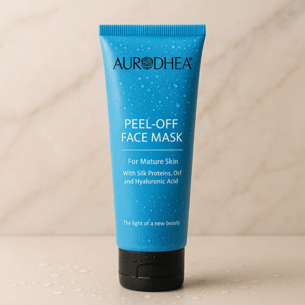 Masque visage Peel-off pour les peaux 75 ml | Avec acide hyaluronique, protéines de soie et avoine – Image 4
