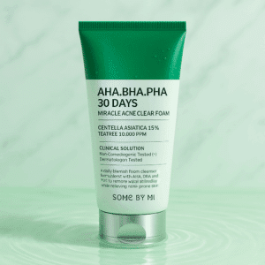 SOME BY MI – Mousse nettoyante anti-acné miracle 30 jours aux AHA BHA et PHA – 100ml