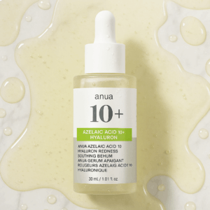 Anua Azelaic Acid 10% + Hyaluron – Sérum anti-rougeurs 30 ml