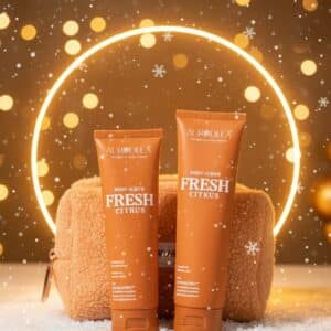 TROUSSE DE NOEL   – Fresh Citrus (citron) FRESH CITRUS – Crème corps & Scrub 3-en-1