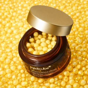 MEDICUBE – Deep C Capsule Cream 55g – Crème Éclat Anti-Taches à la Vitamine C