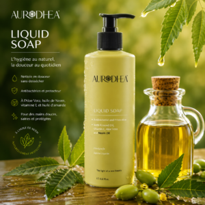 Savon liquide avec huile de Neem 260 ML
